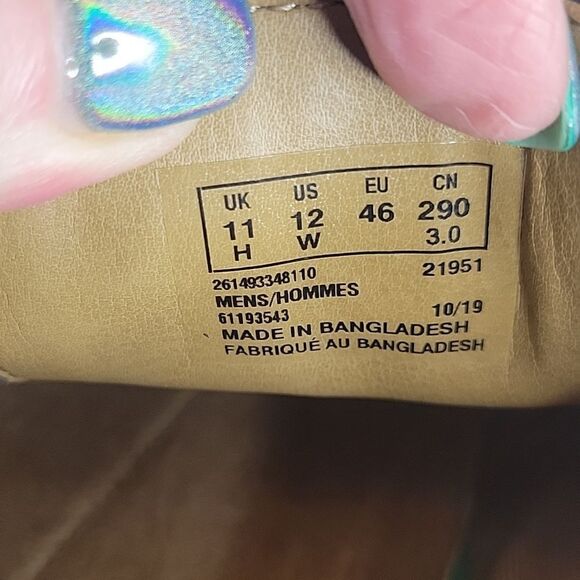 CLARK'S Leather Brown Men's Shoes Size 12 - Picture 7 of 8